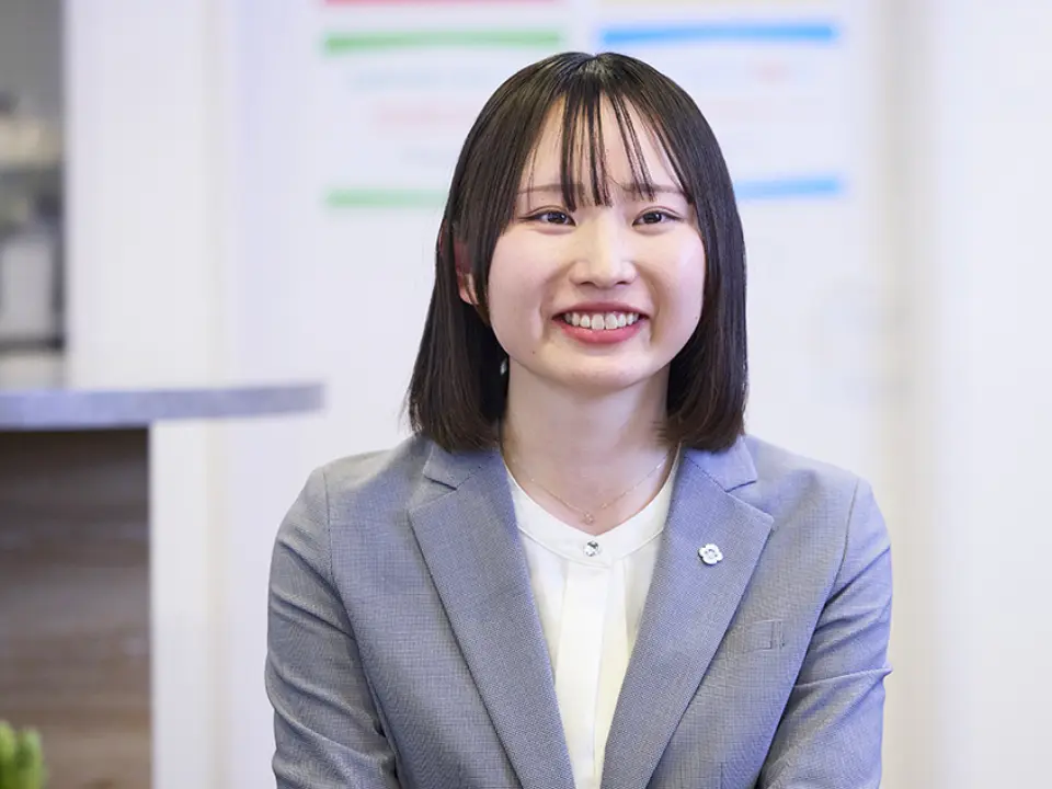 建築工事部 新入社員 山本