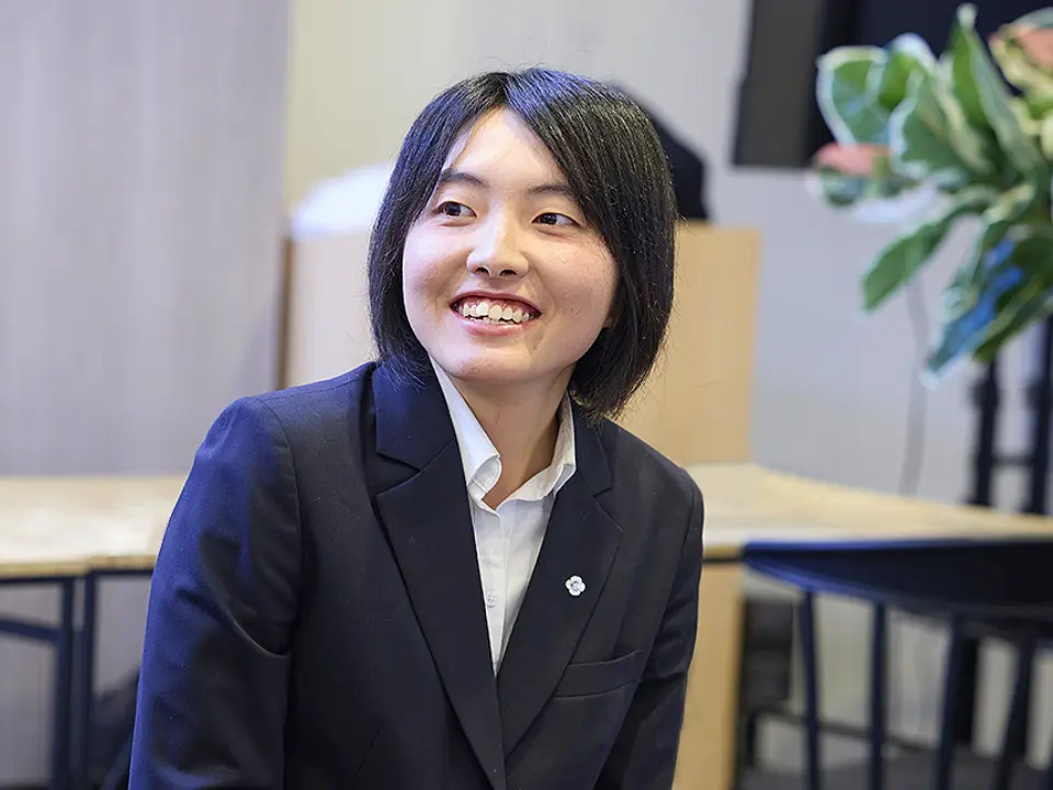 建築工事部 新入社員 西尾