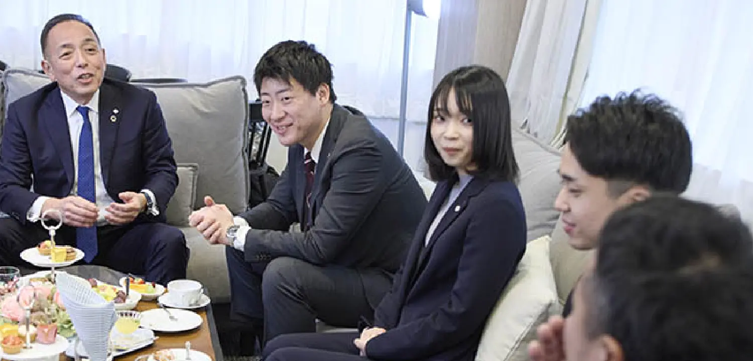 対談の様子